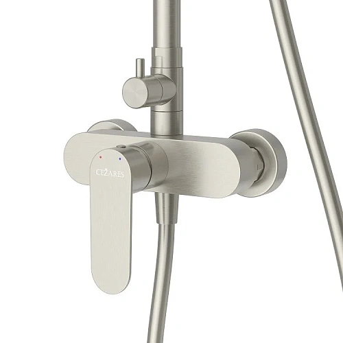 Душевая система CEZARES STYLUS-CD-IN сатин Душевая система CEZARES STYLUS-CD-IN сатин