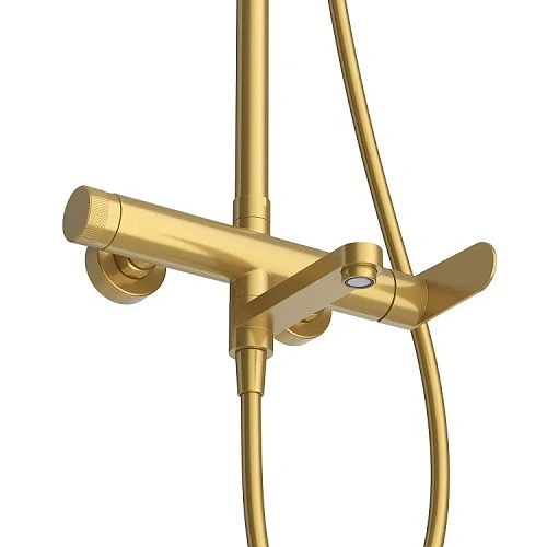 Душевая система CEZARES STYLUS-CVD-BORO брашированное золото Душевая система CEZARES STYLUS-CVD-BORO брашированное золото