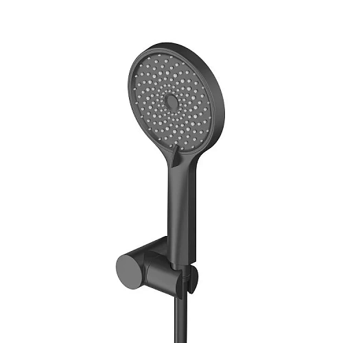 Душевая система CEZARES STYLUS-DSET-NOP встраиваемая, со шлангом, с держателем, черный матовый Душевая система CEZARES STYLUS-DSET-NOP встраиваемая, со шлангом, с держателем, черный матовый