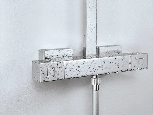 Душевая система GROHE Euphoria Cube 230 с термостатическим смесителем, хром (26087000) Душевая система GROHE Euphoria Cube 230 с термостатическим смесителем, хром (26087000)