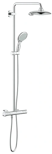 Душевая система GROHE Euphoria Power&amp;Soul 190 с термостатическим смесителем, хром (26186000) Душевая система GROHE Euphoria Power&amp;Soul 190 с термостатическим смесителем, хром (26186000)