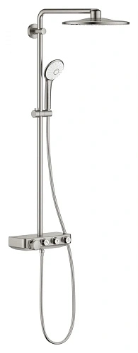 Душевая система GROHE Euphoria SmartControl 310 DUO, суперсталь (26507DC0) с термостатом Душевая система GROHE Euphoria SmartControl 310 DUO, суперсталь (26507DC0) с термостатом