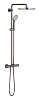 Душевая система GROHE Euphoria XXL 310 с термостатом, тёмный графит глянец (26075A00)