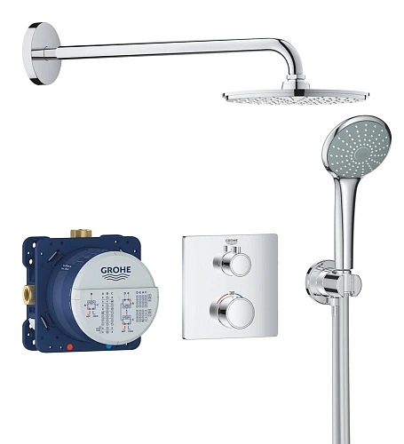 Душевая система GROHE Grohtherm 34734000 Душевая система GROHE Grohtherm 34734000