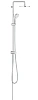 Душевая система GROHE New Tempesta Rustic 200 с переключателем (без смесителя), хром (26454001)