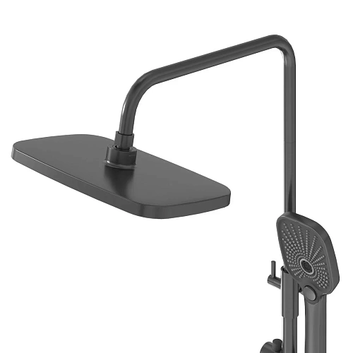 Душевая система GROSSMAN Advans 500.K35.09.420 графит сатиновый Душевая система GROSSMAN Advans 500.K35.09.420 графит сатиновый