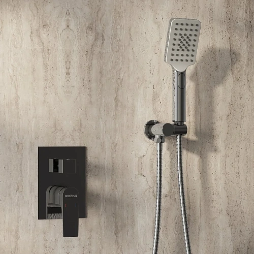 Душевая система GROSSMAN Classic 501.K35.04.100 скрытого монтажа хром глянцевый Душевая система GROSSMAN Classic 501.K35.04.100 скрытого монтажа хром глянцевый
