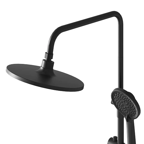 Душевая система GROSSMAN Galaxy 500.K35.01.210 черный матовый Душевая система GROSSMAN Galaxy 500.K35.01.210 черный матовый