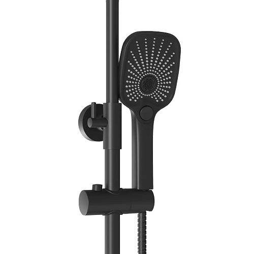 Душевая система GROSSMAN Pragma 500.K35.03.210 черный матовый Душевая система GROSSMAN Pragma 500.K35.03.210 черный матовый