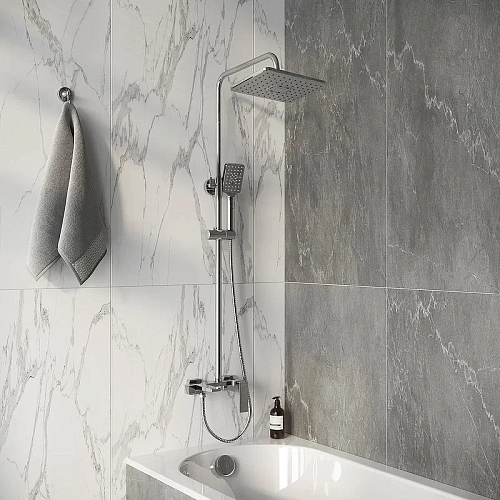 Душевая система GROSSMAN Style 500.K35.05.100 хром глянцевый Душевая система GROSSMAN Style 500.K35.05.100 хром глянцевый