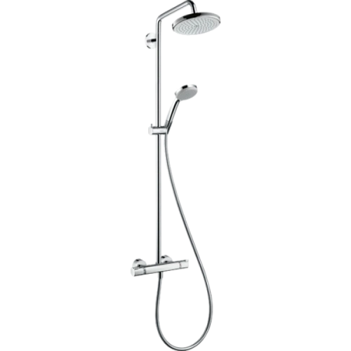Душевая система hansgrohe Croma 220 Showerpipe с термостатом 27185000 Душевая система hansgrohe Croma 220 Showerpipe с термостатом 27185000