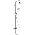 Душевая система hansgrohe Croma Select S 180 2jet с термостатом 27253400 Душевая система hansgrohe Croma Select S 180 2jet с термостатом 27253400