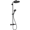 Душевая система Hansgrohe Croma Select S 280 1 режим струи 26890670, матовый черный