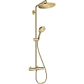 Душевая система Hansgrohe Croma Select S 280 1 режим струи 26890990, золото Душевая система Hansgrohe Croma Select S 280 1 режим струи 26890990, золото