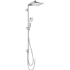 Душевая система hansgrohe Crometta E 240 1jet Showerpipe Reno EcoSmart 27289000 Душевая система hansgrohe Crometta E 240 1jet Showerpipe Reno EcoSmart 27289000