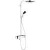 Душевая система Hansgrohe Pulsify S Showerpipe 260 1jet с термостатом для ванны 24230000, хром Душевая система Hansgrohe Pulsify S Showerpipe 260 1jet с термостатом для ванны 24230000, хром