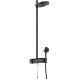 Душевая система Hansgrohe Pulsify S Showerpipe 260 2jet с термостатом для ванны 24241670, матовый че Душевая система Hansgrohe Pulsify S Showerpipe 260 2jet с термостатом для ванны 24241670, матовый че