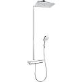 Душевая система Hansgrohe Raindance E с термостатом Showerpipe 360 1jet EcoSmart 9 л/мин. 27286000, Душевая система Hansgrohe Raindance E с термостатом Showerpipe 360 1jet EcoSmart 9 л/мин. 27286000,