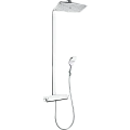 Душевая система Hansgrohe Raindance E с термостатом Showerpipe 360 1jet EcoSmart 9 л/мин. 27286400, Душевая система Hansgrohe Raindance E с термостатом Showerpipe 360 1jet EcoSmart 9 л/мин. 27286400,