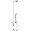 Душевая система Hansgrohe Raindance Select E 300 2jet Showerpipe 27128400, белый/хром