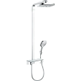 Душевая система hansgrohe Raindance Select E 300 2jet Showerpipe с термостатом, хром 27126000 Душевая система hansgrohe Raindance Select E 300 2jet Showerpipe с термостатом, хром 27126000
