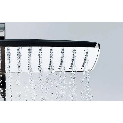 Душевая система hansgrohe Raindance Select E 360 Showerpipe с термостатом для ванны белый/хром 27113 Душевая система hansgrohe Raindance Select E 360 Showerpipe с термостатом для ванны белый/хром 27113
