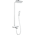 Душевая система hansgrohe Raindance Select E 360 Showerpipe с термостатом для ванны белый/хром 27113 Душевая система hansgrohe Raindance Select E 360 Showerpipe с термостатом для ванны белый/хром 27113