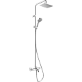 Душевая система Hansgrohe Showerpipe 230 1jet с термостатом для ванны EcoSmart Vernis Shape 26098000 Душевая система Hansgrohe Showerpipe 230 1jet с термостатом для ванны EcoSmart Vernis Shape 26098000