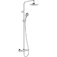 Душевая система Hansgrohe Showerpipe 230 1jet с термостатом, Green Vernis Shape 26318000, хром Душевая система Hansgrohe Showerpipe 230 1jet с термостатом, Green Vernis Shape 26318000, хром