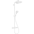 Душевая система Hansgrohe Showerpipe 280 1jet EcoSmart Raindance Select S 120 3jet 26891700 белый с Душевая система Hansgrohe Showerpipe 280 1jet EcoSmart Raindance Select S 120 3jet 26891700 белый с