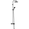 Душевая система Hansgrohe Vernis Blend Showerpipe 240 1jet с термостатом для ванны 26899670, матовый Душевая система Hansgrohe Vernis Blend Showerpipe 240 1jet с термостатом для ванны 26899670, матовый