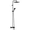 Душевая система Hansgrohe Vernis Shape Showerpipe 240 1jet с термостатом для ванны 26900670, матовый