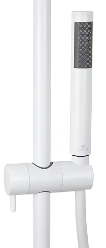 Душевая система Kaiser Serio 05382-4 с термостатом белый матовый Душевая система Kaiser Serio 05382-4 с термостатом белый матовый