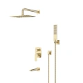 Душевая система Lemark Ursus LM7222BG встраиваемая, брашированное золото Душевая система Lemark Ursus LM7222BG встраиваемая, брашированное золото