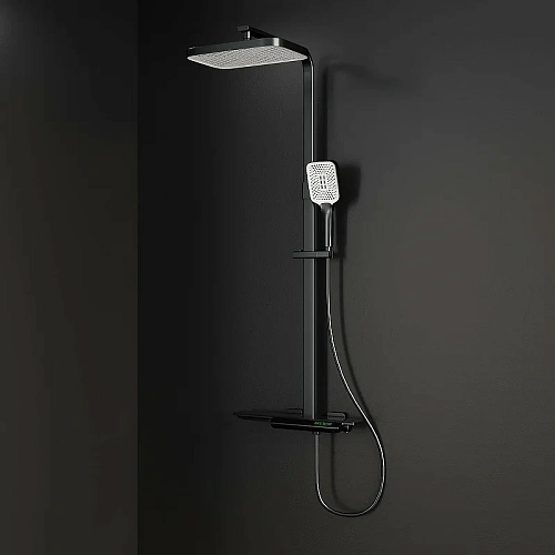 Душевая система RGW Shower Panels SP-34B черный Душевая система RGW Shower Panels SP-34B черный