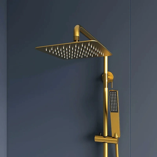 Душевая система RGW Shower Panels SP-34G золото brush Душевая система RGW Shower Panels SP-34G золото brush
