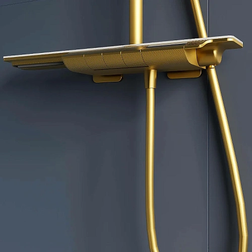 Душевая система RGW Shower Panels SP-34G золото brush Душевая система RGW Shower Panels SP-34G золото brush