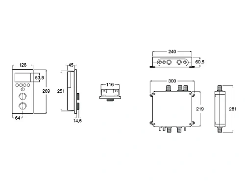 Душевая система Roca Smart Shower скрытого монтажа 5D114AC00 Душевая система Roca Smart Shower скрытого монтажа 5D114AC00