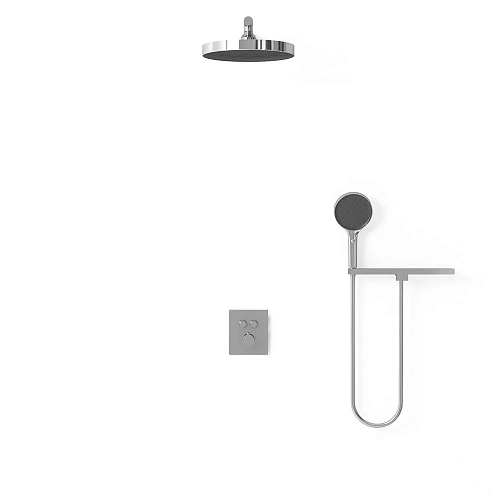 Душевая система Vincea Inspire VSFW-3I21T2RCH встраиваемая, термостатический, 2 режима, хром Душевая система Vincea Inspire VSFW-3I21T2RCH встраиваемая, термостатический, 2 режима, хром
