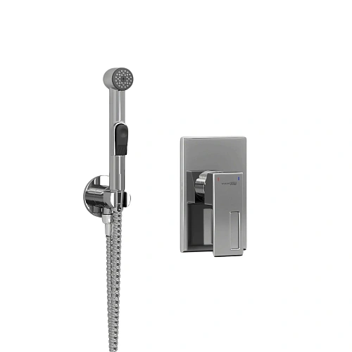 Душевая система WasserKRAFT A01556 со шлангом 100 см хром Душевая система WasserKRAFT A01556 со шлангом 100 см хром