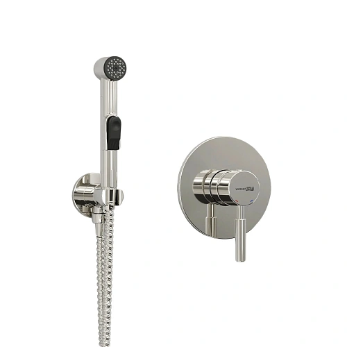 Душевая система WasserKRAFT A04157 со шлангом 120 см хром Душевая система WasserKRAFT A04157 со шлангом 120 см хром