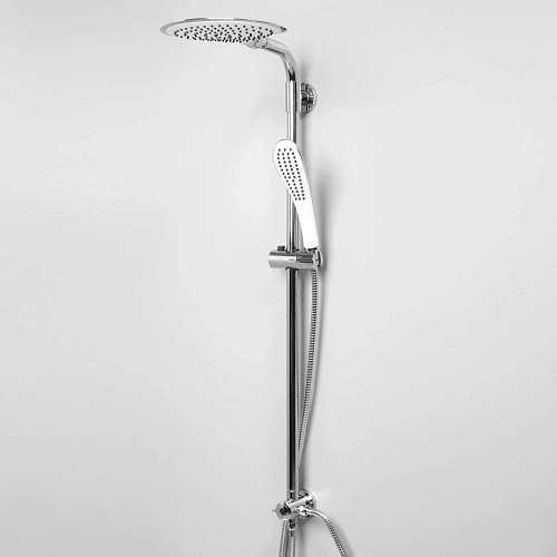 Душевая система WasserKRAFT A045 белый/хром Душевая система WasserKRAFT A045 белый/хром