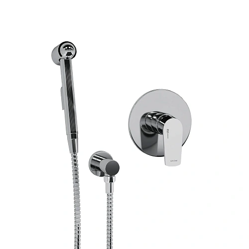 Душевая система WasserKRAFT A06157 со шлангом 120 см хром Душевая система WasserKRAFT A06157 со шлангом 120 см хром