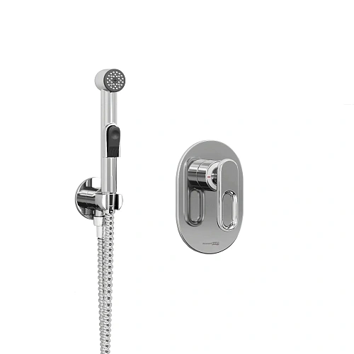 Душевая система WasserKRAFT A111857 со шлангом 120 см хром Душевая система WasserKRAFT A111857 со шлангом 120 см хром