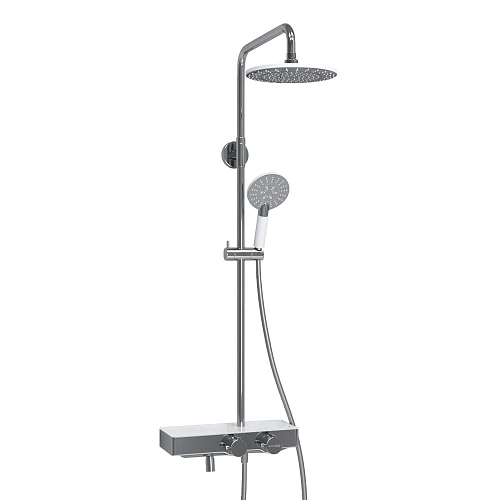 Душевая система WasserKRAFT A113.067.058.CH Thermo с термостатом хром Душевая система WasserKRAFT A113.067.058.CH Thermo с термостатом хром