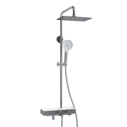Душевая система WasserKRAFT A113.069.127.CH Thermo с термостатом хром Душевая система WasserKRAFT A113.069.127.CH Thermo с термостатом хром