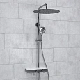 Душевая система WasserKRAFT A113.117.101.CH Thermo с термостатом хром Душевая система WasserKRAFT A113.117.101.CH Thermo с термостатом хром