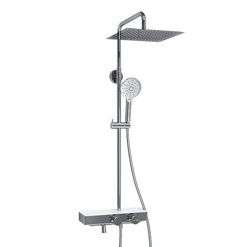 Душевая система WasserKRAFT A113.118.127.CH Thermo с термостатом хром Душевая система WasserKRAFT A113.118.127.CH Thermo с термостатом хром