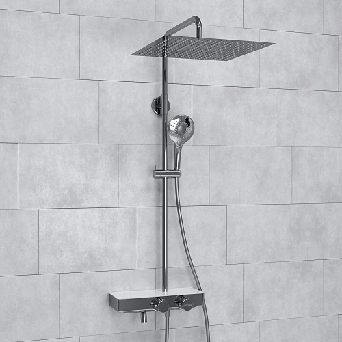 Душевая система WasserKRAFT A113.119.101.CH Thermo с термостатом хром Душевая система WasserKRAFT A113.119.101.CH Thermo с термостатом хром