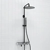 Душевая система WasserKRAFT A114.160.217.CB Thermo с термостатом черный